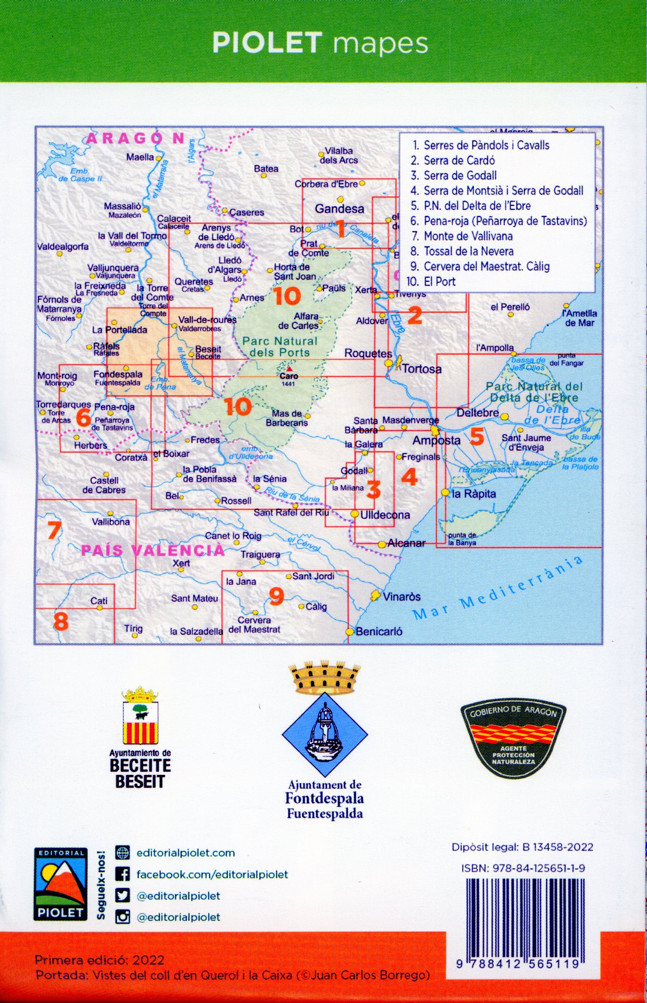 Alt Matarranya: Embassament de Pena, Port de Beseit : Beseit, Fondespala, La Portellada, Vall-de-roures - Miniatura 2